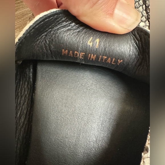 M.Gemi The Felize Snake Moccasins Driving Shoes - Picture 6 of 16